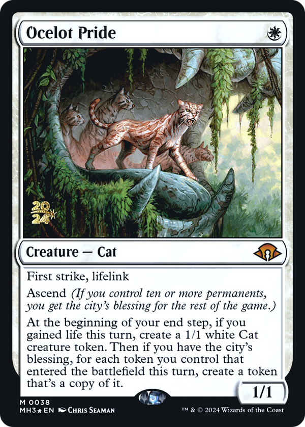 Ocelot Pride (PRE-038) - Modern Horizons 3 Promos Foil