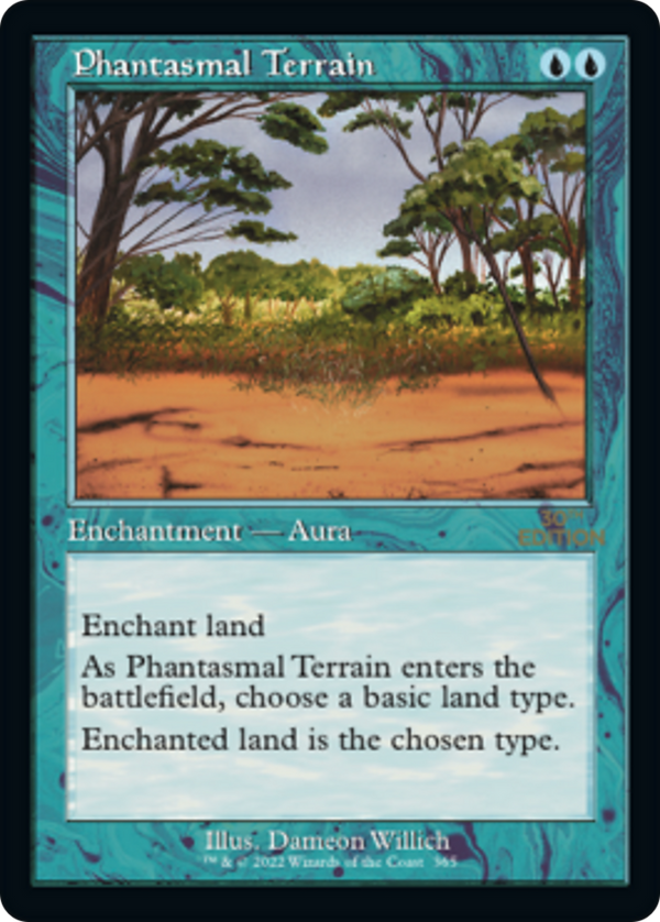 Phantasmal Terrain (Retro Frame) (30A-365) - 30th Anniversary Edition