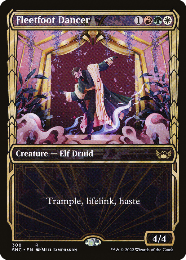 Fleetfoot Dancer (Showcase) (SNC-308) - Streets of New Capenna: (Showcase)