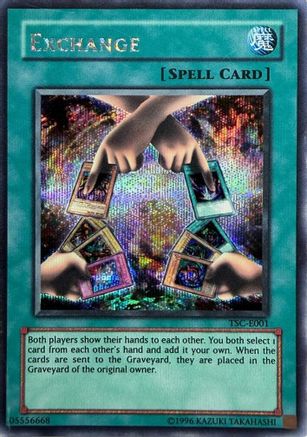Exchange (TSC-E001) - Yu-Gi-Oh! Video Game Promotional Cards 1st Edition