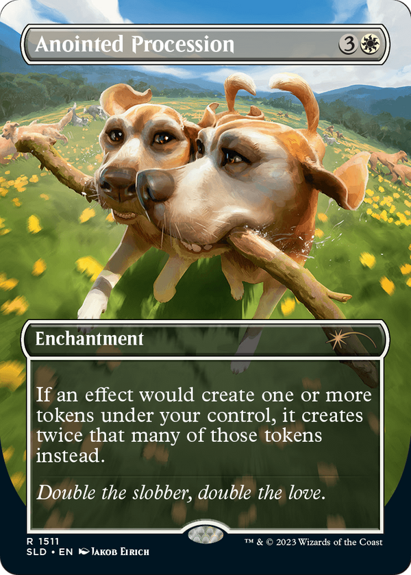 Anointed Procession (SLD-1511) - Secret Lair Drop (Borderless) Foil