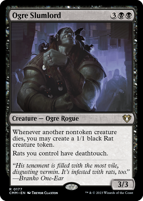 Ogre Slumlord (CMM-177) - Commander Masters Foil
