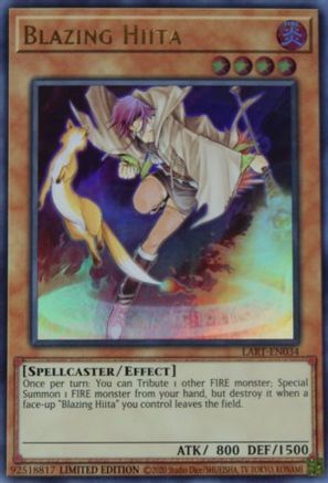 Blazing Hiita (LART-EN034) - The Lost Art Promotion Limited