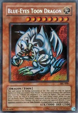 Blue-Eyes Toon Dragon (SRL-000) (SRL-000) - Spell Ruler Unlimited