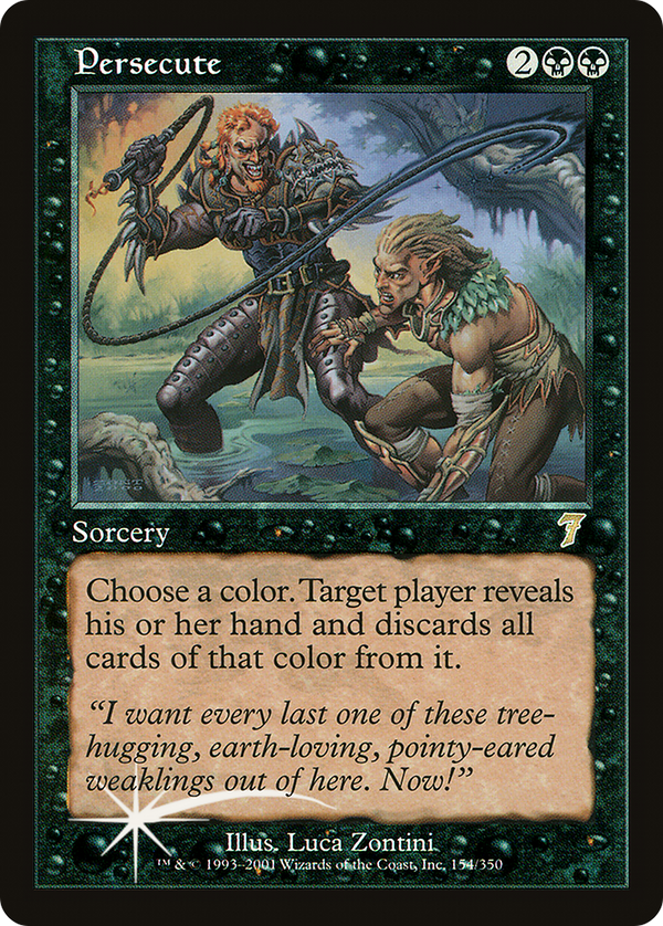 Persecute (7ED-154★) - 7th Edition Foil
