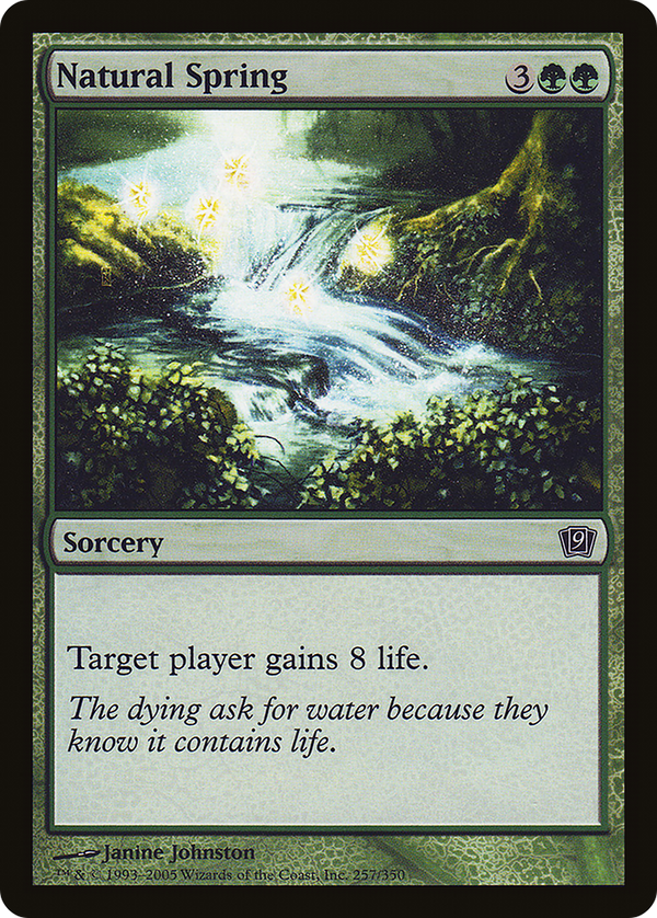 Natural Spring (9ED-257) - 9th Edition