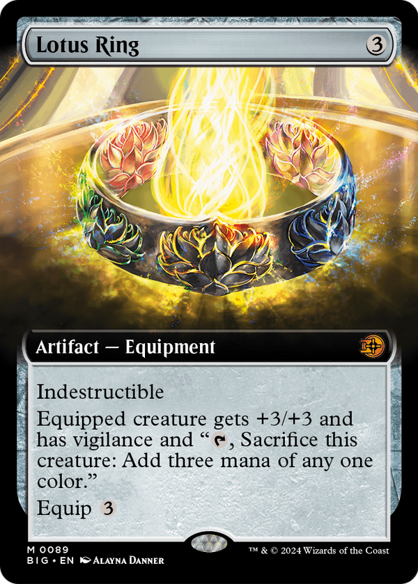 Lotus Ring (Extended Art) (BIG-089) - The Big Score: (Extended Art)
