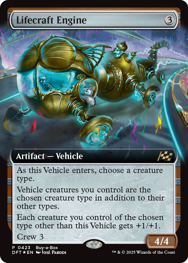 Lifecraft Engine (Extended Art) (BABP-423) - Buy-A-Box Promos: (Extended Art) Foil