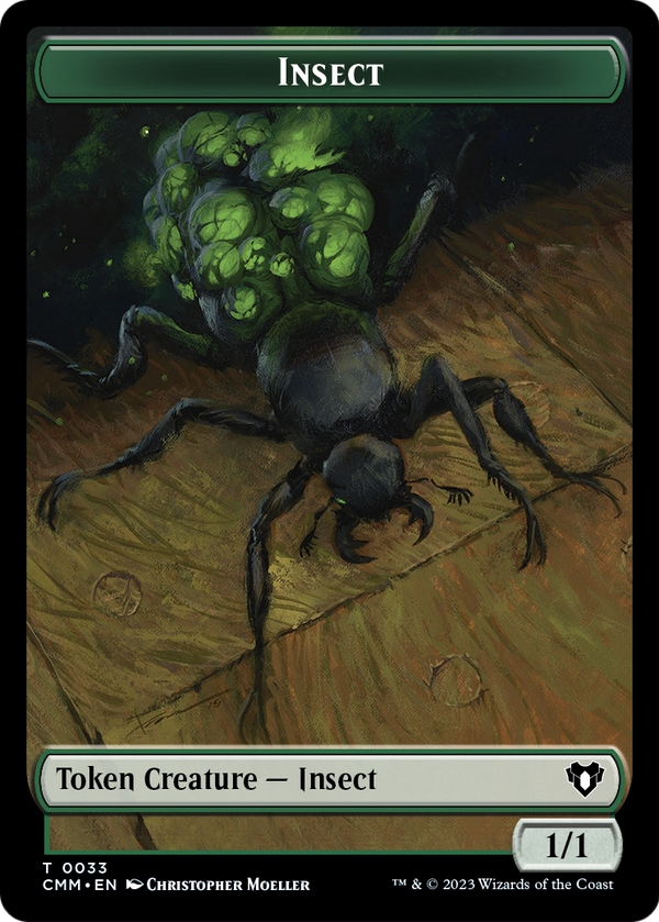 Insect (TCMM-033) - Commander Masters Tokens Foil
