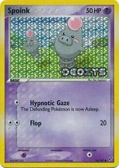 Spoink 076  - Reverse Holofoil Deoxys - Common