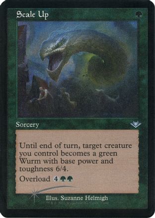 Scale Up (Retro Frame) (Foil Etched) (MH1-023) - Modern Horizons Foil