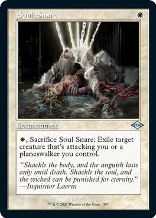 Soul Snare (Retro Frame) (Foil Etched) (MH2-387) - Modern Horizons 2 Foil
