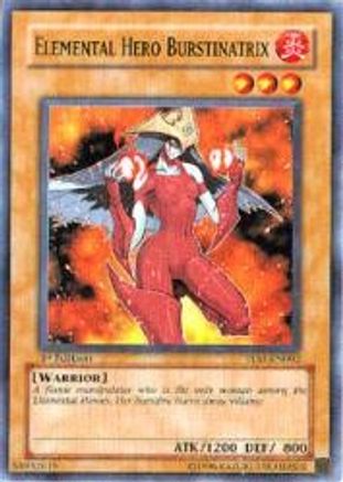 Elemental Hero Burstinatrix (TLM-EN002) - The Lost Millennium Unlimited