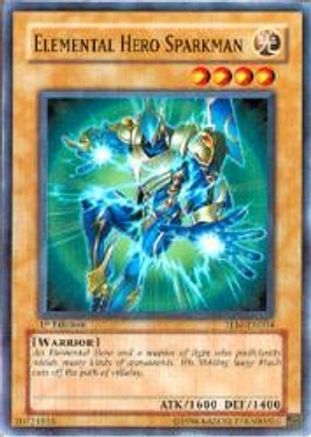Elemental Hero Sparkman (TLM-EN004) - The Lost Millennium Unlimited