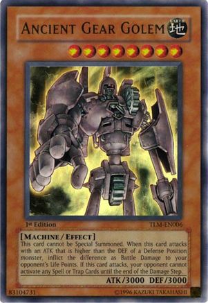 Ancient Gear Golem (TLM-EN006) - The Lost Millennium Unlimited