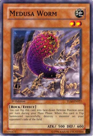 Medusa Worm (TLM-EN022) - The Lost Millennium 1st Edition