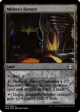 Mishra's Factory (Foil Etched) (MH2-302) - Modern Horizons 2 Foil
