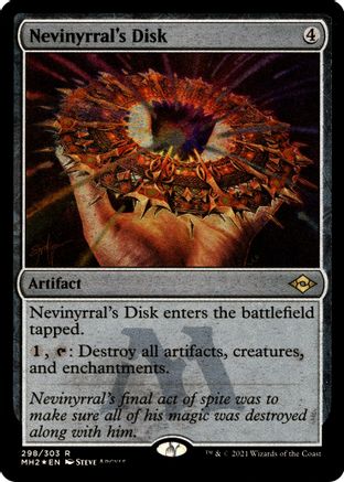 Nevinyrral's Disk (Foil Etched) (MH2-298) - Modern Horizons 2 Foil
