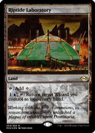 Riptide Laboratory (Foil Etched) (MH2-303) - Modern Horizons 2 Foil