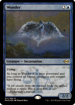 Wonder (Foil Etched) (MH2-271) - Modern Horizons 2 Foil
