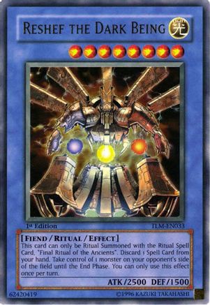 Reshef the Dark Being (TLM-EN033) - The Lost Millennium 1st Edition