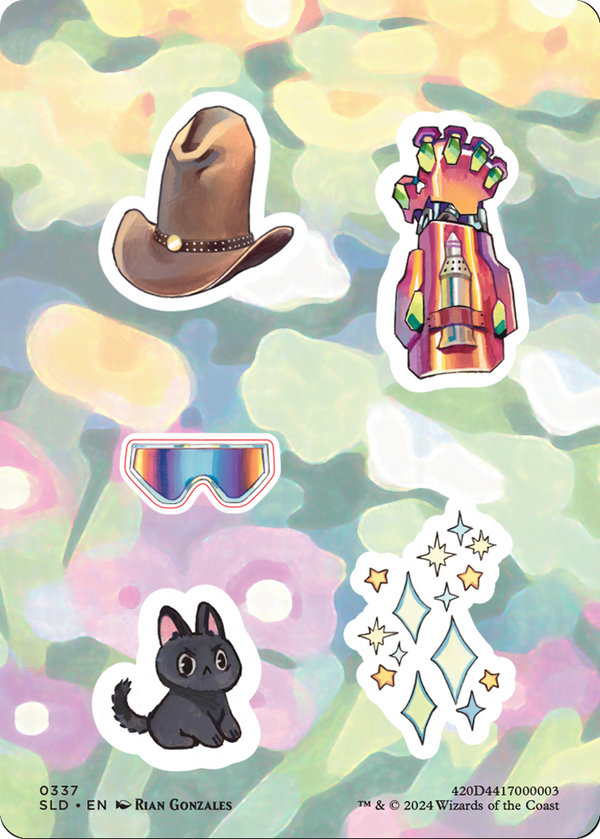 Sticker sheet (SLD-337) - Secret Lair Drop