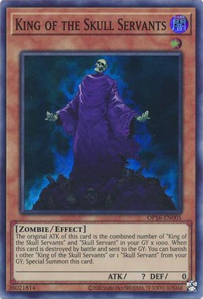 King of the Skull Servants (OP16-EN005) - OTS Tournament Pack 16 Unlimited