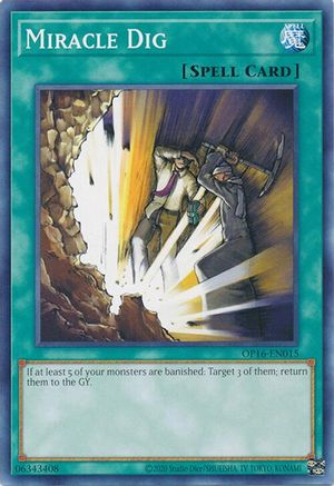 Miracle Dig (OP16-EN015) - OTS Tournament Pack 16 Unlimited