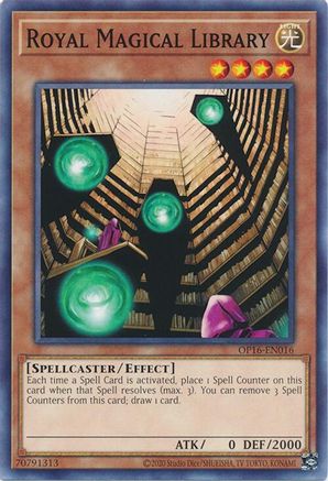 Royal Magical Library (OP16-EN016) - OTS Tournament Pack 16 Unlimited