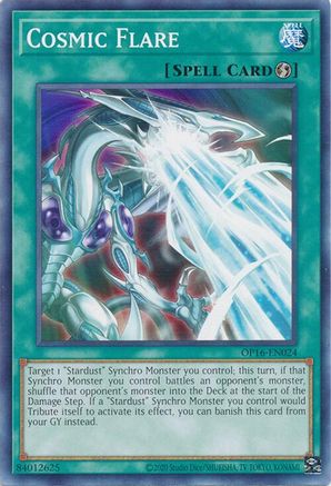 Cosmic Flare (OP16-EN024) - OTS Tournament Pack 16 Unlimited