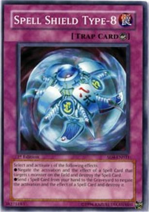 Spell Shield Type-8 (SD4-EN031) - Structure Deck: Fury from the Deep 1st Edition