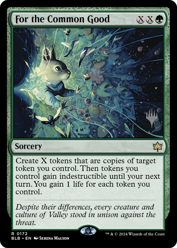 For the Common Good (PPBLB-172) - Bloomburrow Promos Foil
