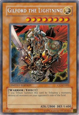 Gilford the Lightning (CT2-EN001) - 2005 Collectors Tin Limited