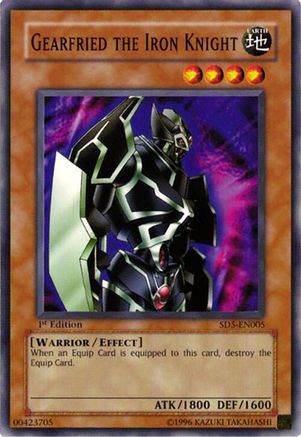 Gearfried the Iron Knight (SD5-EN005) - Structure Deck: Warrior's Triumph 1st Edition