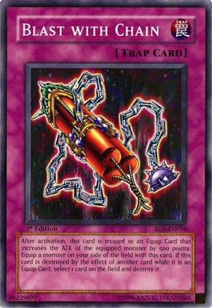 Blast with Chain (SD5-EN036) - Structure Deck: Warrior's Triumph 1st Edition