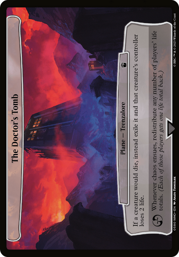 The Doctor's Tomb (WHO-580) - Doctor Who
