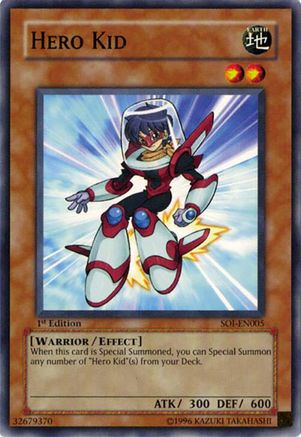 Hero Kid (SOI-EN005) - Shadow of Infinity Unlimited