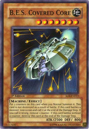 B.E.S. Covered Core (SOI-EN013) - Shadow of Infinity 1st Edition