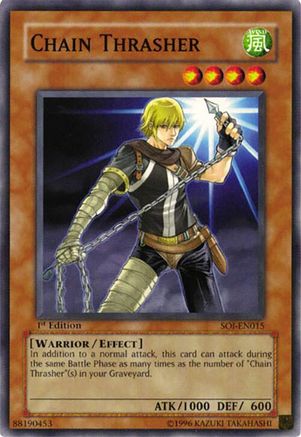 Chain Thrasher (SOI-EN015) - Shadow of Infinity Unlimited