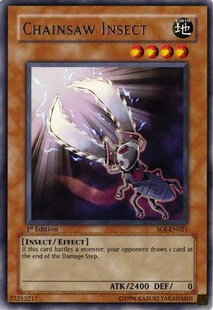 Chainsaw Insect (SOI-EN021) - Shadow of Infinity Unlimited