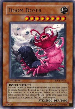 Doom Dozer (SOI-EN024) - Shadow of Infinity 1st Edition