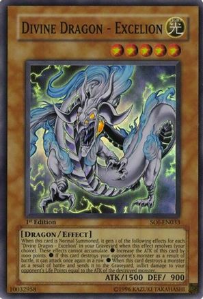 Divine Dragon - Excelion (SOI-EN033) - Shadow of Infinity Unlimited