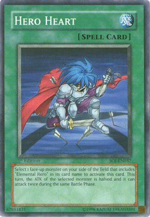 Hero Heart (SOI-EN037) - Shadow of Infinity Unlimited