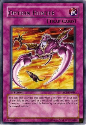 Option Hunter (SOI-EN058) - Shadow of Infinity Unlimited