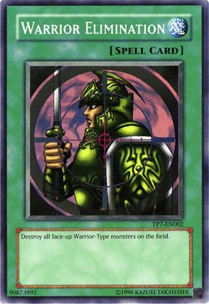 Warrior Elimination (TP7-EN002) - Tournament Pack 7 1st Edition