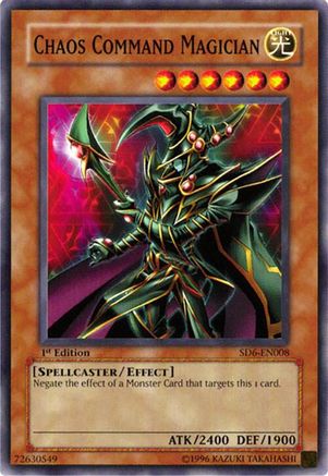 Chaos Command Magician (SD6-EN008) - Structure Deck: Spellcaster's Judgment 1st Edition