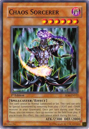 Chaos Sorcerer (SD6-EN012) - Structure Deck: Spellcaster's Judgment 1st Edition