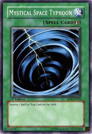 Mystical Space Typhoon (SD6-EN018) - Structure Deck: Spellcaster's Judgment Unlimited