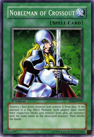 Nobleman of Crossout (SD6-EN019) - Structure Deck: Spellcaster's Judgment Unlimited