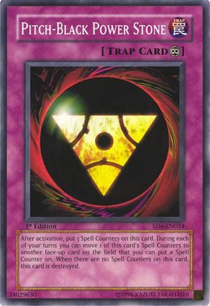 Pitch-Black Power Stone (SD6-EN034) - Structure Deck: Spellcaster's Judgment Unlimited